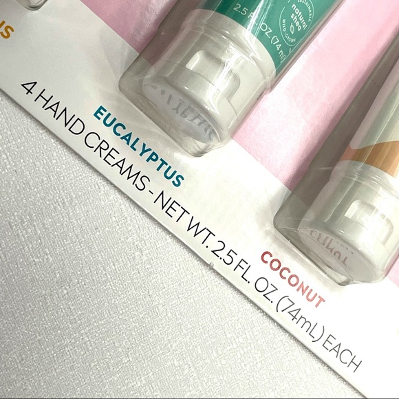 EOS Natural Shea Butter 24Hr Hydration Moisturizing Hand Creams 4PK 4 Fragrances - Picture 14 of 15